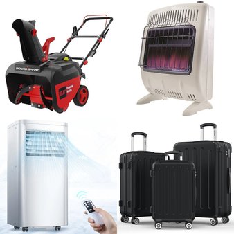 Pallet – 12 Pcs – Luggage, Storage & Organization, Air Conditioners, Heaters – Customer Returns – FCH, Travelhouse, AGLUCKY, Zimtown