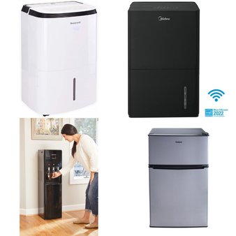 CLEARANCE! Pallet – 9 Pcs – Bar Refrigerators & Water Coolers, Humidifiers / De-Humidifiers, Refrigerators – Customer Returns – Galanz, TCL, Primo Water, Primo