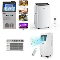 Pallet - 12 Pcs - Air Conditioners, Humidifiers / De-Humidifiers - Damaged / Missing Parts / Tested NOT WORKING - Ktaxon, Midea, hOmeLabs, Costway