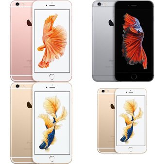 5 Pcs – Apple iPhone 6S Plus – Refurbished (GRADE C – Locked) – Models: MN3G2LL/A, MKW82LL/A – TF, MN342LL/A – TF, 3A550LL/A