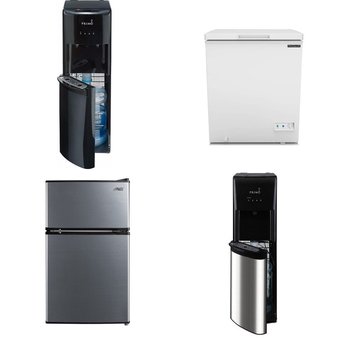 CLEARANCE! Pallet – 9 Pcs – Bar Refrigerators & Water Coolers, Refrigerators, Freezers – Customer Returns – Primo Water, Arctic King, Primo, Galanz