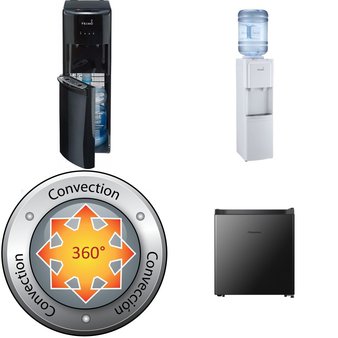 Pallet – 10 Pcs – Bar Refrigerators & Water Coolers, Freezers, Heaters – Customer Returns – Primo Water, HISENSE, Dyna-Glo