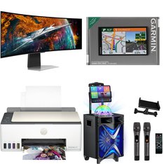 Flash Sale! 3 WM Mixed of Pallets and Case Packs - 280 Pcs - Keyboards & Mice, Lighting & Light Fixtures, Monitors, Automotive Accessories - Customer Returns - Walmart