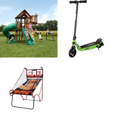 Pallet – 5 Pcs – Outdoor Play, Powered, Game Room – Customer Returns – Backyard Discovery, Razor Power Core, Medal Sports