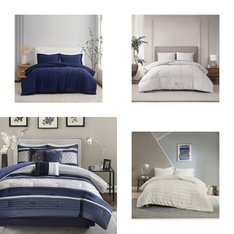 3 Pallets - 376 Pcs - Curtains & Window Coverings, Bedding Sets, Sheets, Pillowcases & Bed Skirts, Decor - Like New or New Customer Returns - JC Penney