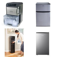 Pallet - 8 Pcs - Bar Refrigerators & Water Coolers, Ice Makers, Refrigerators - Customer Returns - Galanz, HISENSE, Personal Chiller, Primo