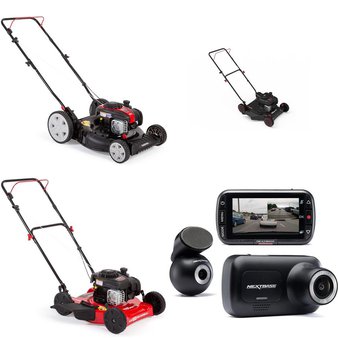 Pallet – 7 Pcs – Mowers, Power, Back up & Dashboard Cameras – Customer Returns – Hyper Tough, Black Max, STANLEY FATMAX, Nextbase