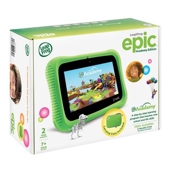 100 Pcs – Leap Frog 6022 Epic Academy Edition Learning Tablet – Green – Refurbished (GRADE A)