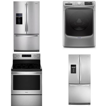 Truckload – 60 Pcs – Major Appliances (Lowe`s) – Refrigerators, Laundry, Ovens / Ranges, Freezers – Customer Returns – WHIRLPOOL, Maytag, Frigidaire, Samsung