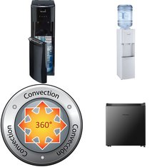 Pallet – 9 Pcs – Bar Refrigerators & Water Coolers, Freezers, Heaters – Customer Returns – Primo Water, HISENSE, Dyna-Glo