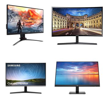 Pallet – 20 Pcs – Monitors – Customer Returns – Samsung, ACER, HP