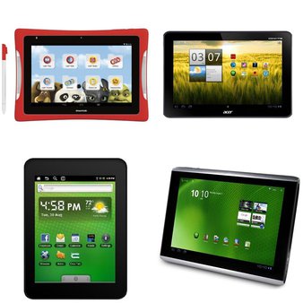 31 Pcs – Mixed Refurbished Tablets (GRADE A, GRADE B) – NABI, RCA, EMATIC, VISUAL LAND