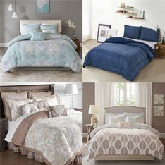 Pallet - 16 Pcs - Comforters and Duvets - Mixed Conditions - Private Label Home Goods, Chaps, Laurel Manor, Madison Park