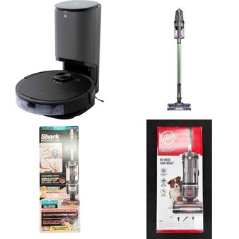 Pallet – 23 Pcs – Vacuums – Customer Returns – Hoover, Wyze, Shark, Ecovacs Robotics