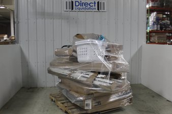 3 Pallets – 45 Pcs – LED & LCD, Decor, Storage & Organization – Damaged / Missing Parts / Tested NOT WORKING – VIZIO, TCL, MagicLight, Onn