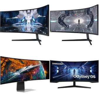 Pallet – 23 Pcs – Monitors – Damaged / Missing Parts / Tested NOT WORKING – Samsung, ACER, LG, MSI