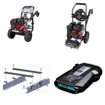 6 Pallets – 357 Pcs – Automotive Accessories, Automotive Parts, Power, Stereos – Customer Returns – Peerless, Schumacher, Stanley, Pioneer