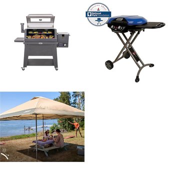 Pallet – 3 Pcs – Camping & Hiking, Grills & Outdoor Cooking – Customer Returns – The Boltz Group, Coleman, Coleman Company