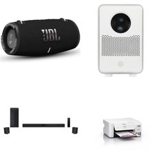Pallet – 60 Pcs – Projector, Speakers, All-In-One, Portable Speakers – Customer Returns – HP, onn., EPSON, Onn