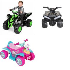 Pallet - 3 Pcs - Vehicles - Customer Returns - Huffy, YAMAHA, Realtree