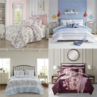 Pallet – 24 Pcs – Bedding Sets – Mixed Conditions – Private Label Home Goods, Madison Park, Home Essence, Modern Threads