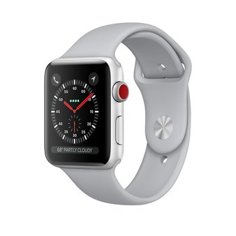 15 Pcs – Apple Watch Gen 3 Series 3 Cell 42mm Silver Aluminum – Fog Sport Band MQK12LL/A – Refurbished (GRADE B – Original Box)
