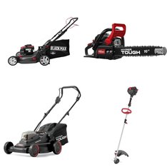 Pallet - 11 Pcs - Trimmers & Edgers, Unsorted, Mowers, Hedge Clippers & Chainsaws - Customer Returns - Hyper Tough, Black Max