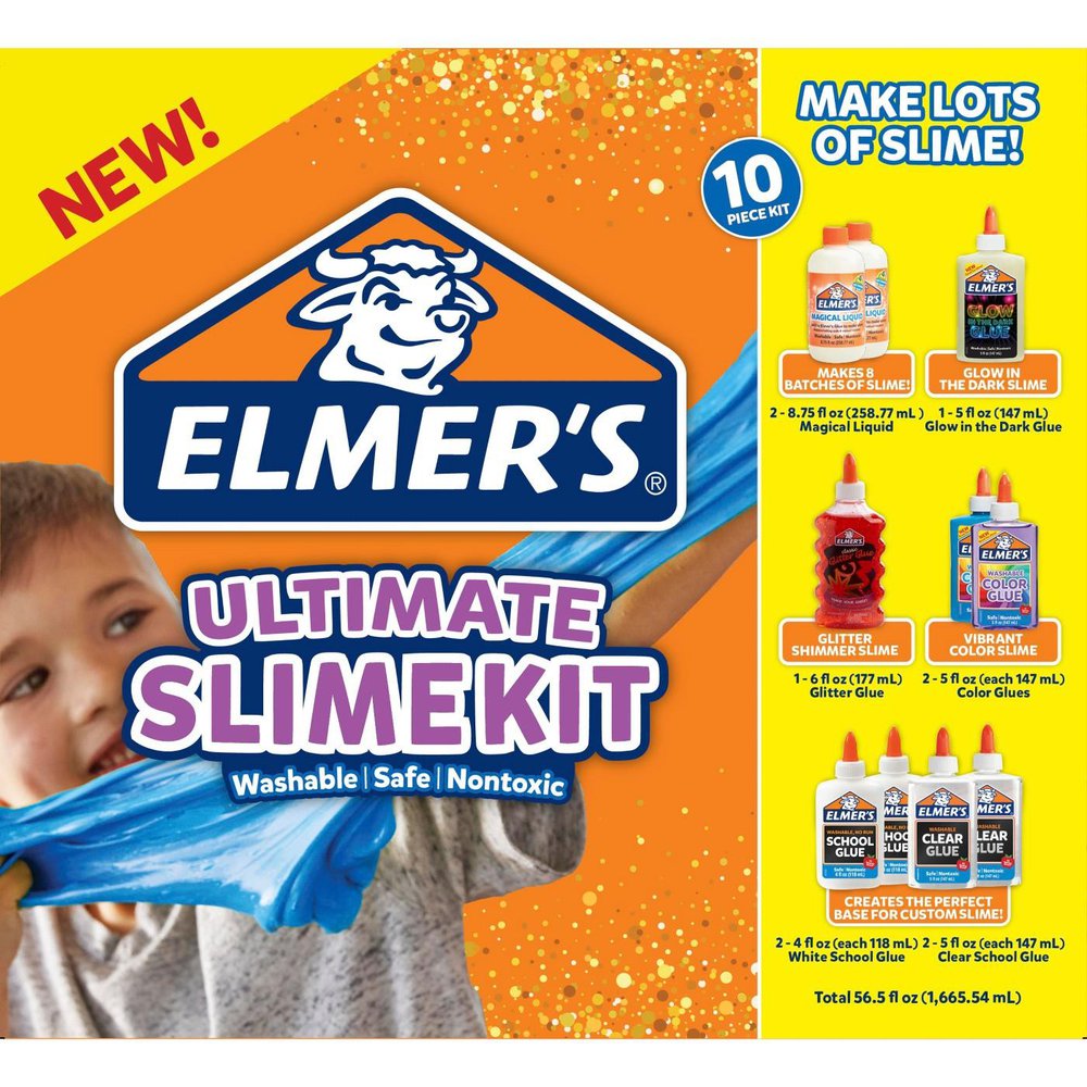 Elmer's Color Slime Glue Kit Unopened Box New