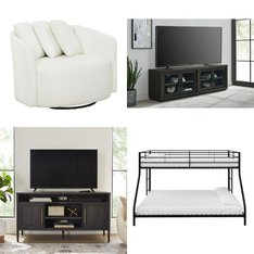 CLEARANCE! Pallet - 17 Pcs - TV Stands, Wall Mounts & Entertainment Centers, Exercise & Fitness, Bedroom, Living Room - Overstock - Better Homes & Gardens, Mainstays