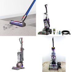 Pallet - 9 Pcs - Vacuums - Damaged / Missing Parts / Tested NOT WORKING - Hoover, Bissell, Dyson, Shark