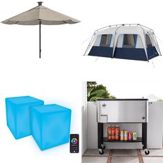 Pallet - 11 Pcs - Patio & Outdoor Lighting / Decor, Camping & Hiking, Bath, Lighting & Light Fixtures - Customer Returns - Mm, Ozark Trail, Above, Design House