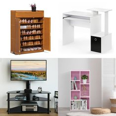 CLEARANCE! Pallet - 40 Pcs - Storage & Organization, Office, TV Stands, Wall Mounts & Entertainment Centers, Living Room - Overstock - Furinno