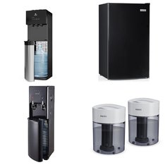 Pallet - 15 Pcs - Bar Refrigerators & Water Coolers, Humidifiers / De-Humidifiers, Refrigerators - Customer Returns - HoMedics, Primo, Igloo, Avalon