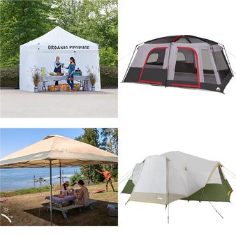 Pallet – 20 Pcs – Camping & Hiking – Customer Returns – Ozark Trail, Coleman, Ozark, Slumberjack
