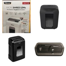 Pallet - 34 Pcs - Home Security & Safety, Safes, Shredders, Office - Customer Returns - SentrySafe, Fellowes