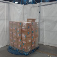 1 Pallets - 177 Pcs - New Sheets, Pillowcases & Bed Skirts - New and New Damaged Box - Walmart