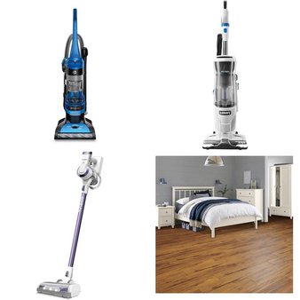 CLEARANCE! 2 Pallets – 55 Pcs – Vacuums, Hardware, Bath, Hunting – Customer Returns – Hoover, Select Surfaces, Tineco, Hart