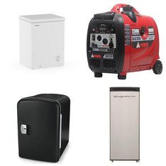 Pallet - 12 Pcs - Freezers, Refrigerators, Generators - Customer Returns - HISENSE, Personal Chiller, Galanz, A-iPower