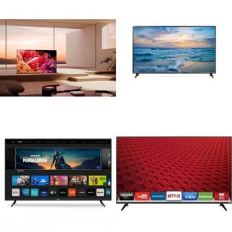 3 Pallets – 15 Pcs – LED/LCD TVs – Refurbished (GRADE A, GRADE B) – VIZIO, TCL, Sony, LG