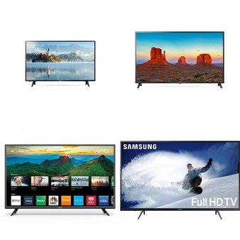 12 Pcs – LED/LCD TVs (42″ – 43″) – Refurbished (GRADE A, No Stand) – LG, VIZIO, Samsung