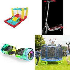 Pallet - 10 Pcs - Powered, Outdoor Play, Lenses, Trampolines - Customer Returns - Razor, Jetson, Play Day, National Geographic