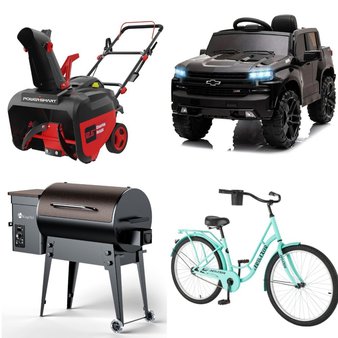 Pallet – 10 Pcs – Vehicles, Unsorted, Cycling & Bicycles, Fireplaces – Customer Returns – Funcid, Arvakor, UHOMEPRO, Funtok