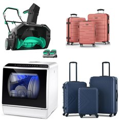 Pallet – 13 Pcs – Luggage, Snow Removal, Dishwashers, Decor – Customer Returns – Sunbee, Travelhouse, LiTHELi, KARLXTOM