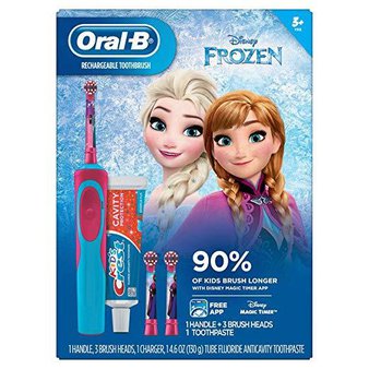 50 Pcs – Oral-B Kids Rechargeable Electric Toothbrush – Frozen – New – Retail Ready
