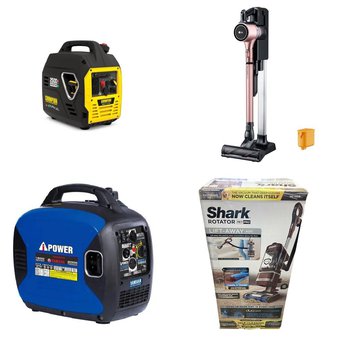 CLEARANCE! 3 Pallets – 88 Pcs – Vacuums, Hardware, Power Tools, Pressure Washers – Customer Returns – Shark, WORKPRO, Hoover, Hyper Tough