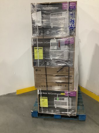 1 Pallets – 9 Pcs – Air Conditioners – Untested Customer Returns – Major Retailer