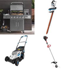 Pallet - 9 Pcs - Patio & Outdoor Lighting / Decor, Trimmers & Edgers, Grills & Outdoor Cooking, Mowers - Customer Returns - Mm, Hart, Hyper Tough