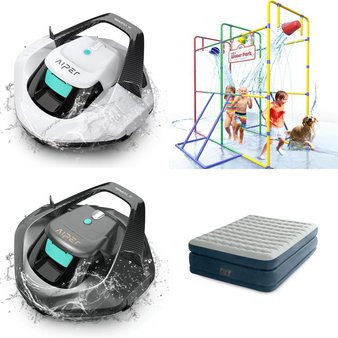 CLEARANCE! Pallet – 33 Pcs – Unsorted, Vacuums, Pools & Water Fun, Camping & Hiking – Customer Returns – Intex, AIPER, ONSON, Lego