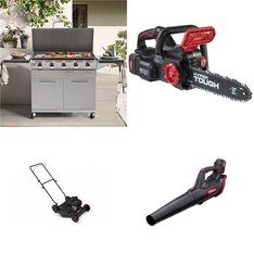 Pallet - 6 Pcs - Mowers, Hedge Clippers & Chainsaws, Leaf Blowers & Vaccums, Other - Customer Returns - Hyper Tough, HyperTough, Ozark Trail, Mm