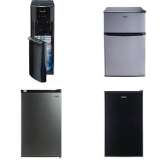 Pallet - 8 Pcs - Refrigerators, Bar Refrigerators & Water Coolers - Customer Returns - Galanz, Arctic King, Primo Water